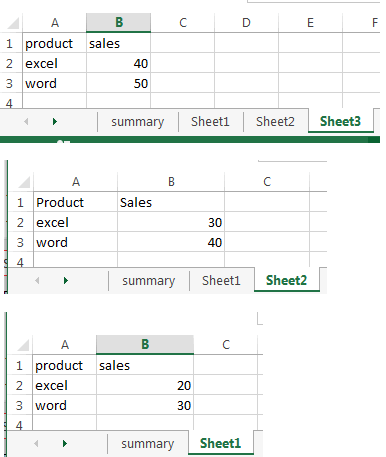 sumif 3d reference3