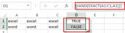 check if multiple cells equal1