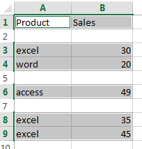 copy and paste non-blank cells8