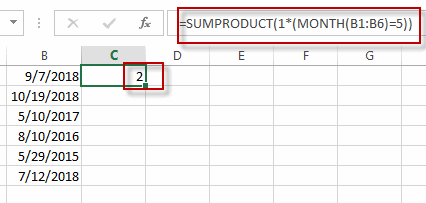 count dates in given year3