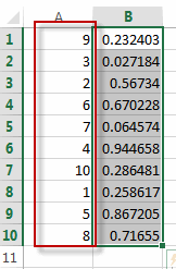 generate list random numbers7