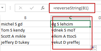 reverse text string 2