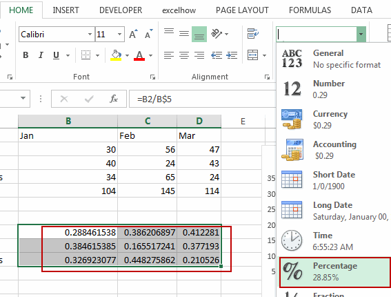 show percentage in chart10