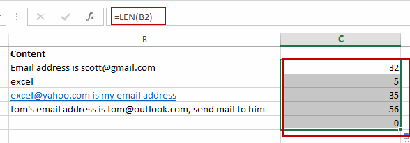 filter cells by text length6