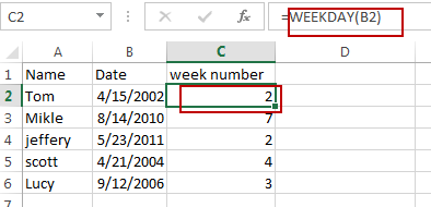 filter out weekday and weekend1