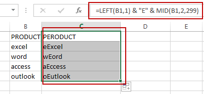 insert text to cells1