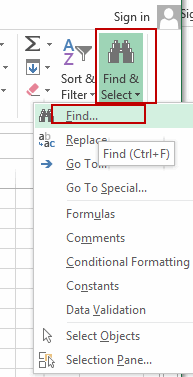 select cells that contain specific text1