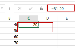 subtract cells1