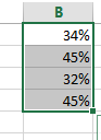 add percentage sign witout multiply 100-6