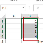 add values to cells1