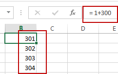 add values to cells4