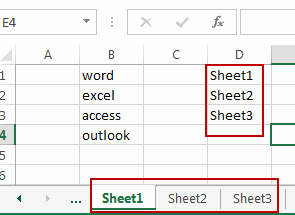 count values accross multiple sheets1