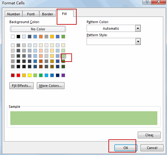 highlight blank cells9