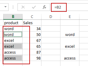 how to filtering merged cells7