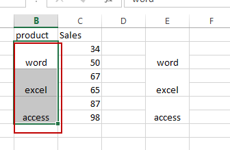 how to filtering merged cells8