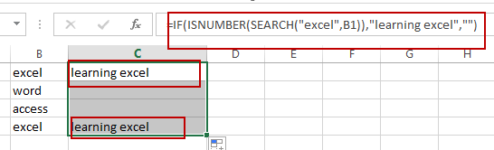 return value if cell contains certain value2