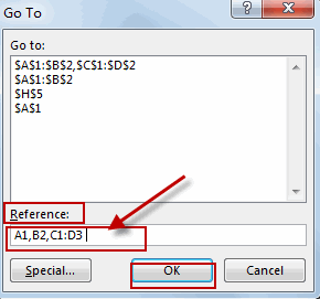 select nonadjacent cells4