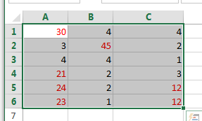 change font color based on cell value5