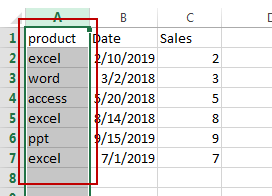 copy rows if column contain specific value1