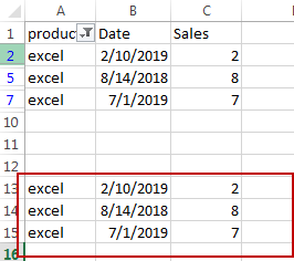 copy rows if column contain specific value6