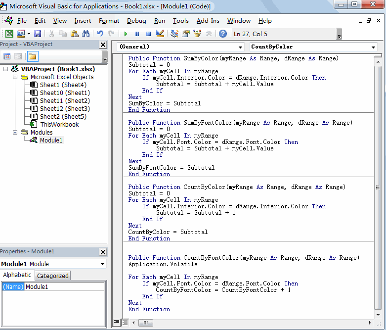 count and sum cells by color6