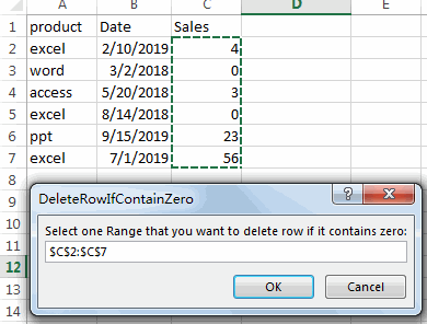 delete rows if cell contain zero12