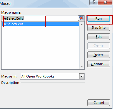 deselect cells from selected range2