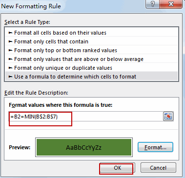 highlight highest value in row8