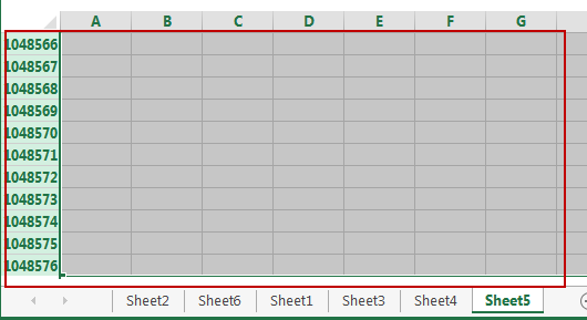 limit rows and columns5