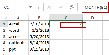 sort dates by month1