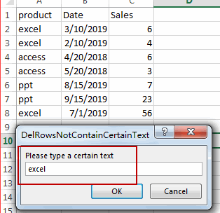 delete rows if do not contain certain text11