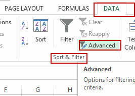 extract unique values1