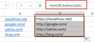 extract urls from hyperlinks6