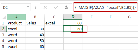 find max value based single criteria2