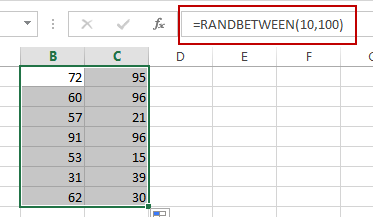 generate random numbers between two numbers1