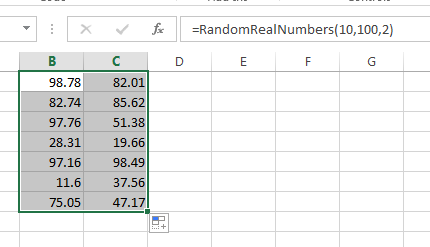 generate random numbers between two numbers4