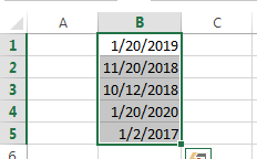 highlight dates older than 30 days1
