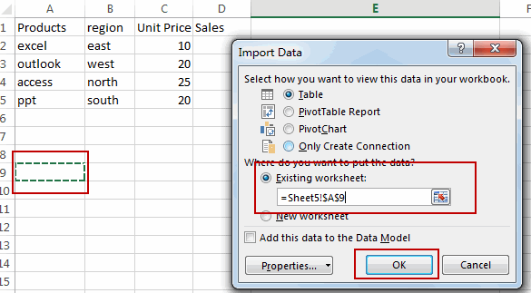 import data from another workbook6