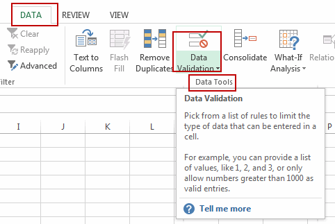 limit data entry in cell2