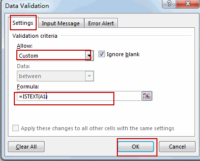 limit data entry in cell3