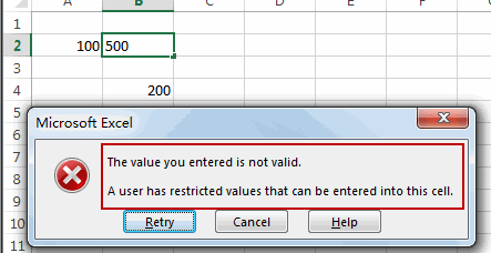 How to Limit Data Entry in a Cell in Excel