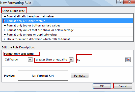 select cells that meet criteria7