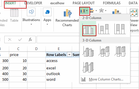 add secondary axis to pivot chart7