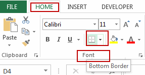 change cell border1