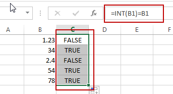 check if number is integer1