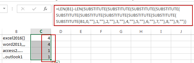 count number of letters2