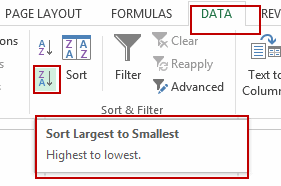 create pareto chart2