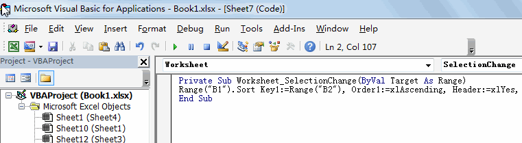 auto sort data4