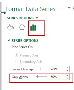 Excel Bar Chart Width Based On Data