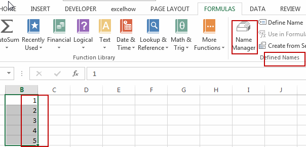 create dynamic named range1